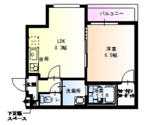 フジパレス西本町Ⅱ番館の物件間取画像